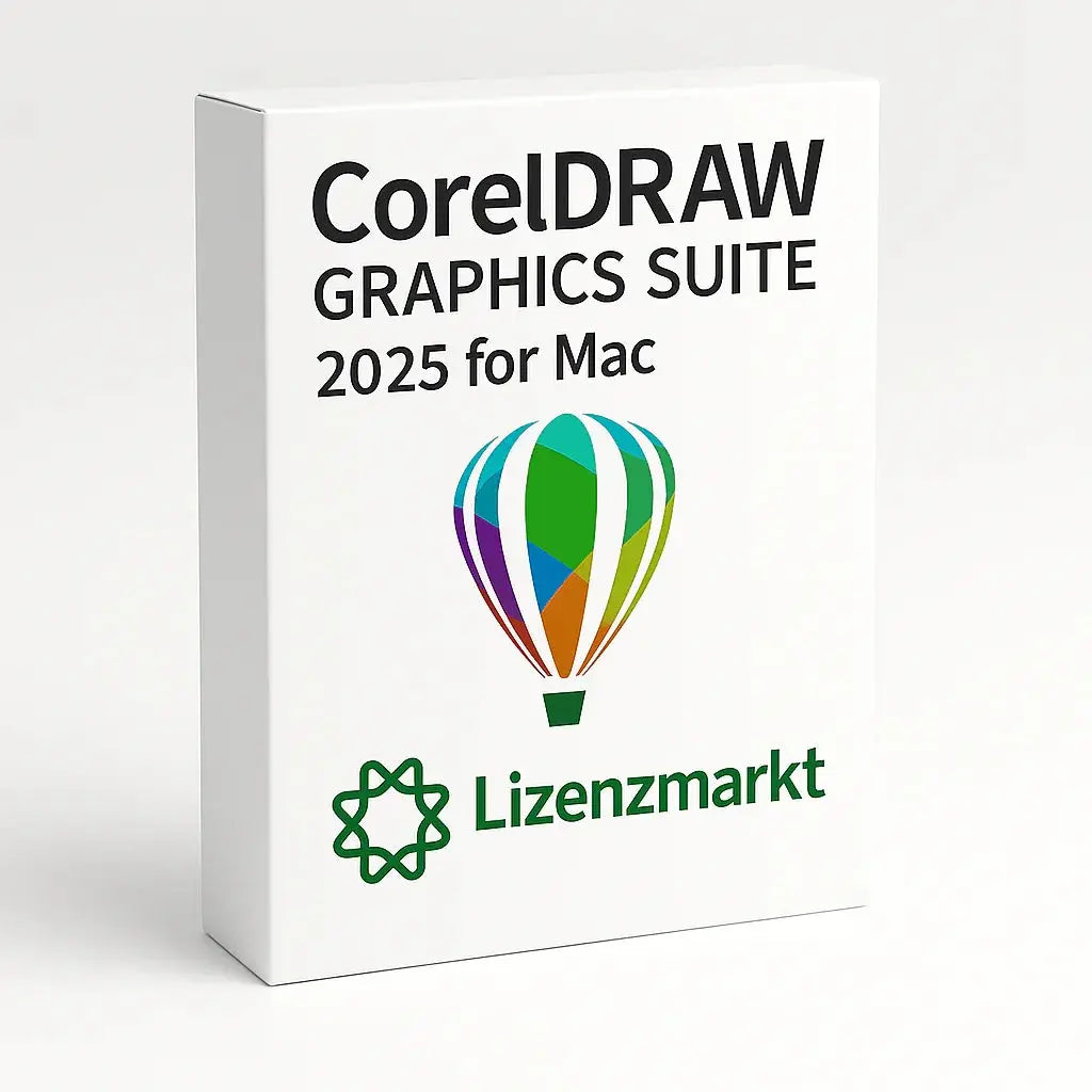 CorelDRAW Graphics Suite 2025 – macOS Lizenzmarkt