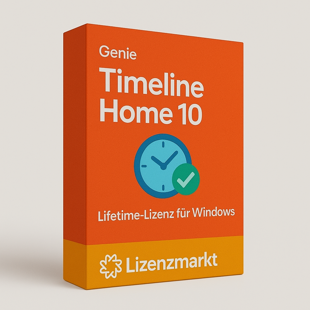 Genie Timeline Home 10 – Lifetime-Lizenz für Windows