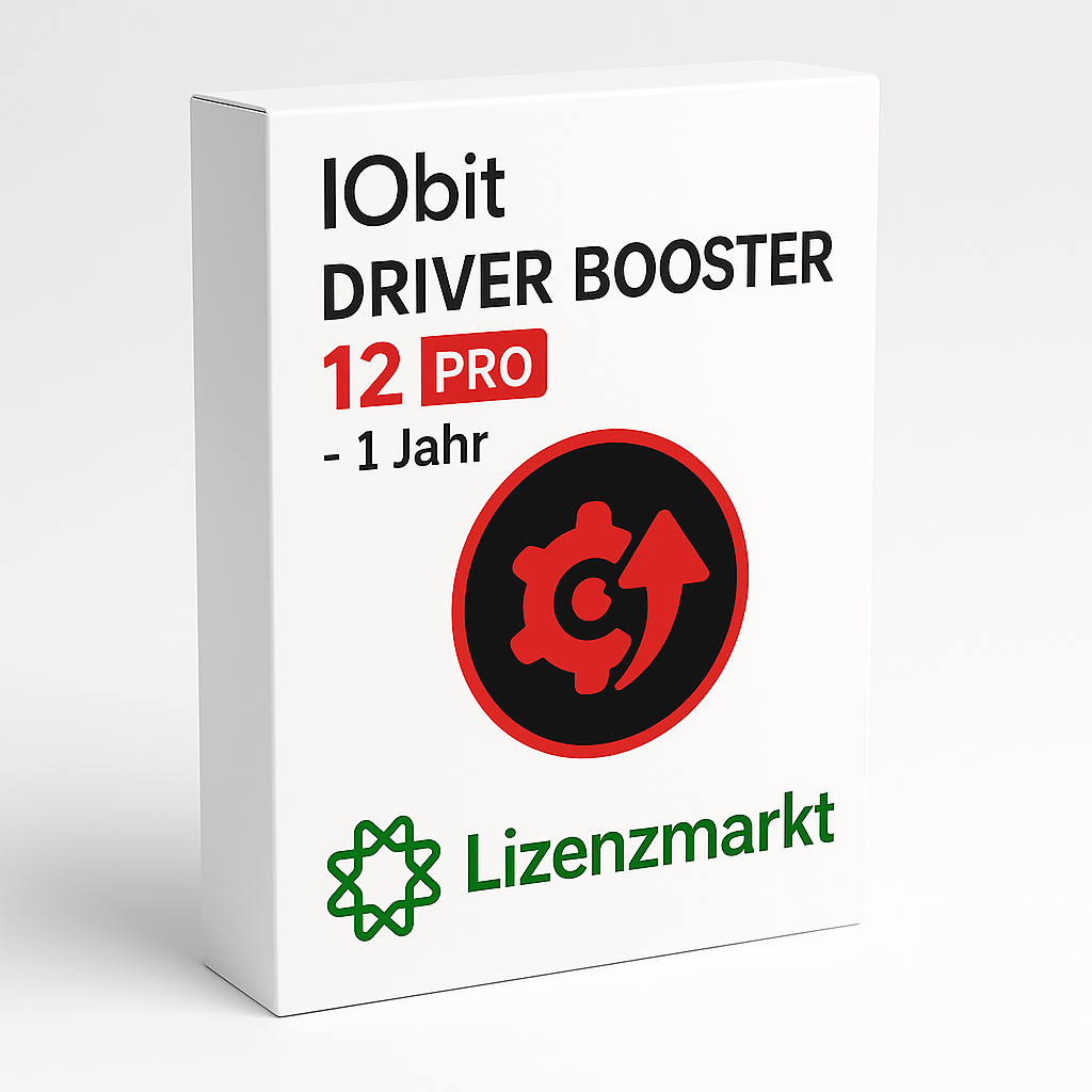 IObit Driver Booster 12 PRO  1 Jahr