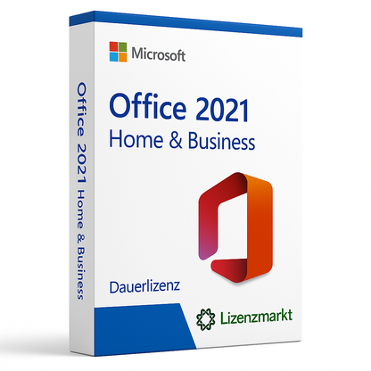 Microsoft Office 2021 Home and Business – Dauerlizenz