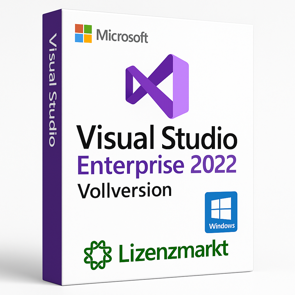 Microsoft Visual Studio Enterprise 2022 – Vollversion für Windows (1 PC)