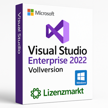Microsoft Visual Studio Enterprise 2022 – Vollversion für Windows (1 PC)