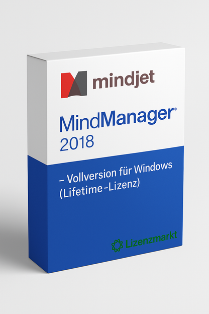 Mindjet MindManager 2018 – Vollversion für Windows (Lifetime-Lizenz)