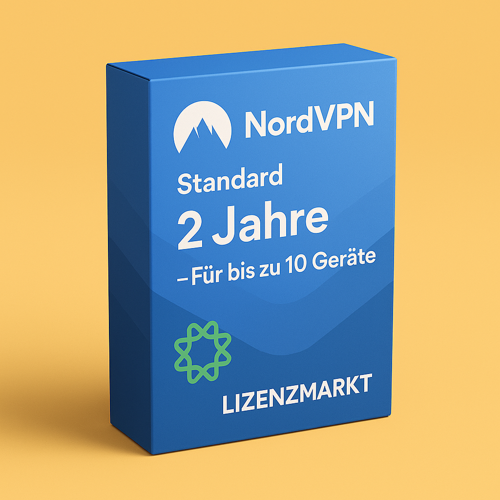 NordVPN Standard 2 Years – For up to 10 devices