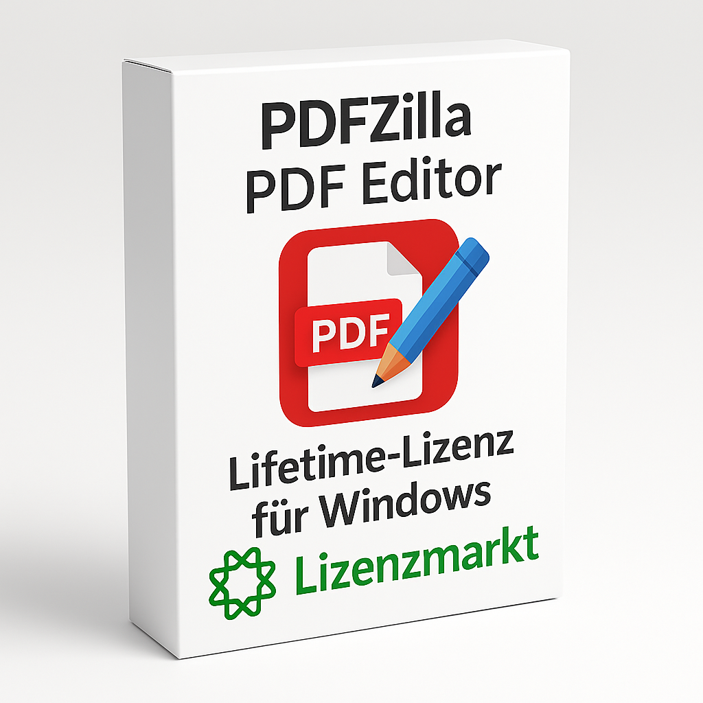 PDFZilla PDF Editor – Lifetime-Lizenz für Windows