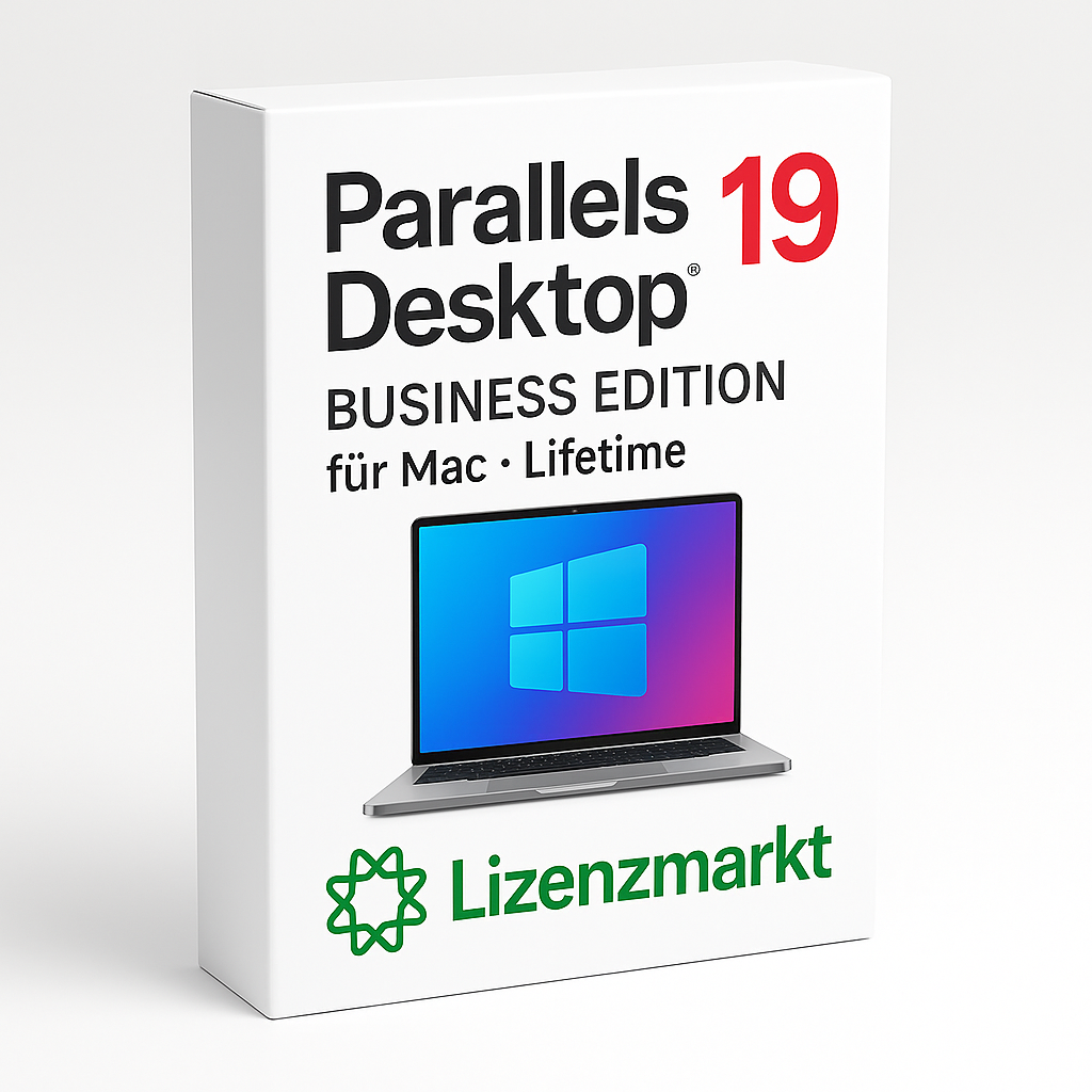 Parallels Desktop 19 Business Edition für Mac Lifetime