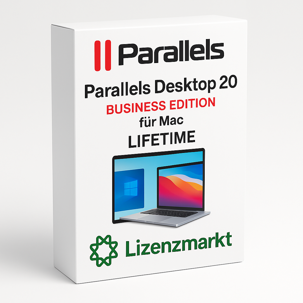 Parallels Desktop 20 Business Edition for Mac Lifetime