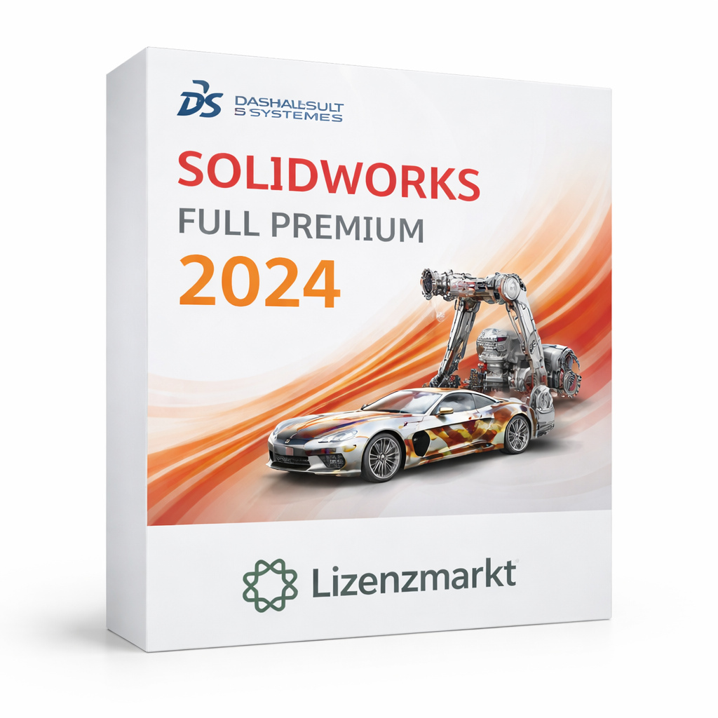 SOLIDWORKS Full Premium 2024 – Official 1-Year License (for 10 devices)