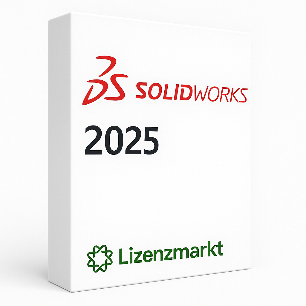 SolidWorks 2025 + CAM Professional – Offizielle 1-Jahreslizenz (für 5 Geräte) Lizenzmarkt