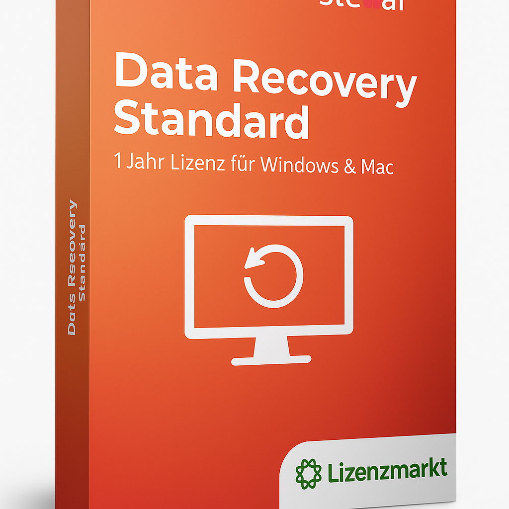 Stellar Data Recovery Standard – 1 Jahr Lizenz für Windows &amp; Mac