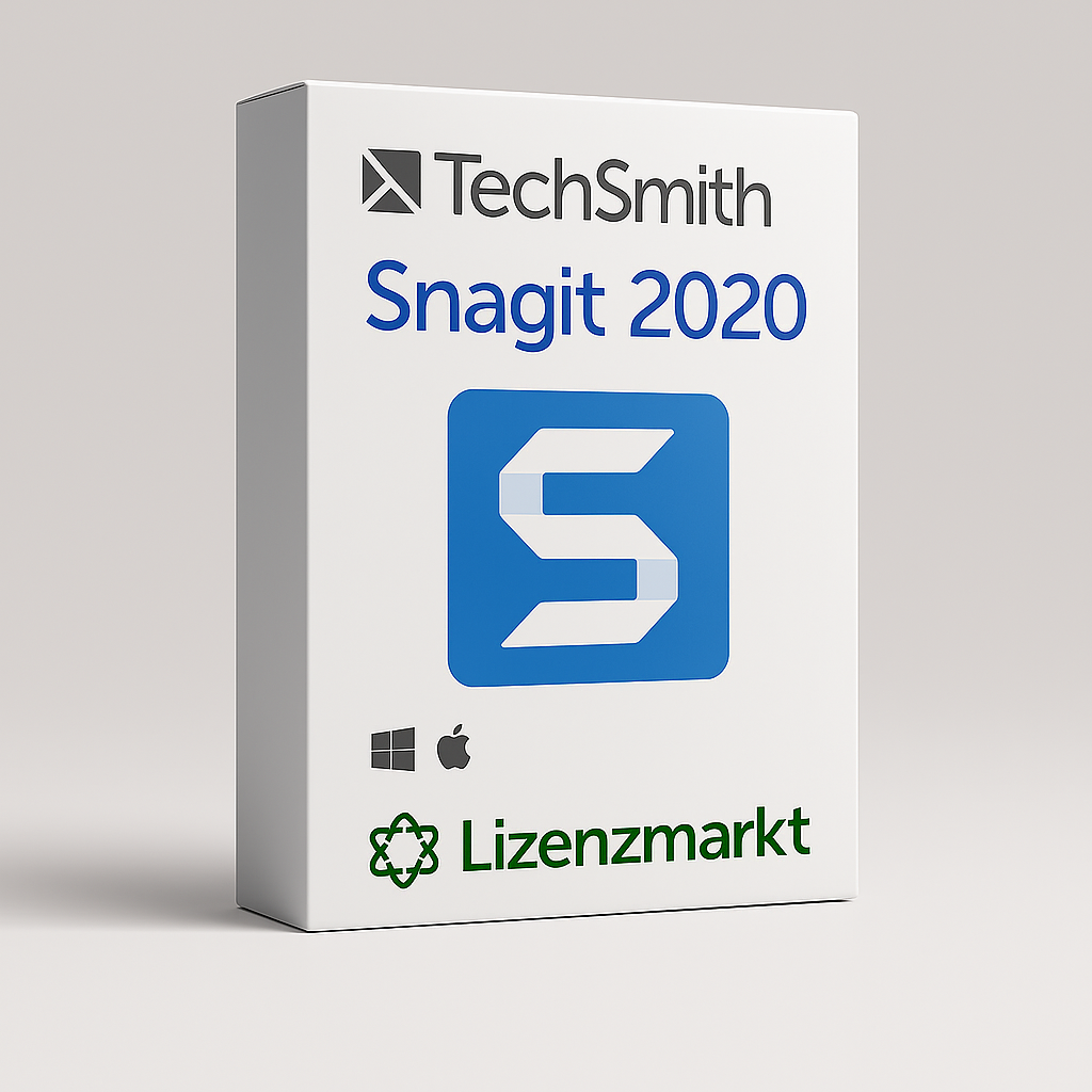 TechSmith Snagit 2020 - Vollversion (Windows/macOS)