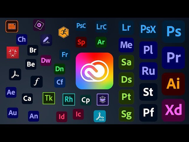 Adobe Creative Cloud – All Apps 2024 (1 Jahr, 2 Geräte) - Lizenzmarkt3D - Animations - und Motion - Capture - Software für Echtzeit - Charakteranimation