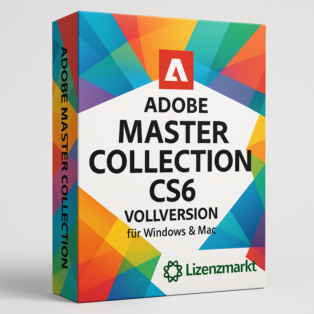 Adobe Master Collection CS6 – Vollversion für Windows &amp; Mac