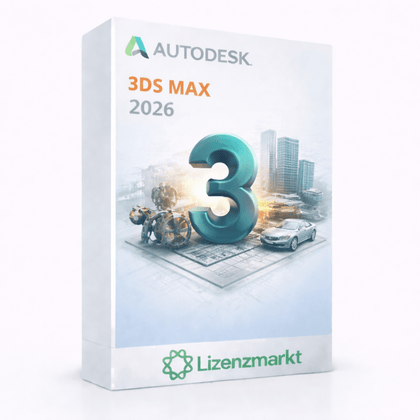 Autodesk 3ds Max 2026 – 1 Jahr Lizenz (Windows) – Schweiz
