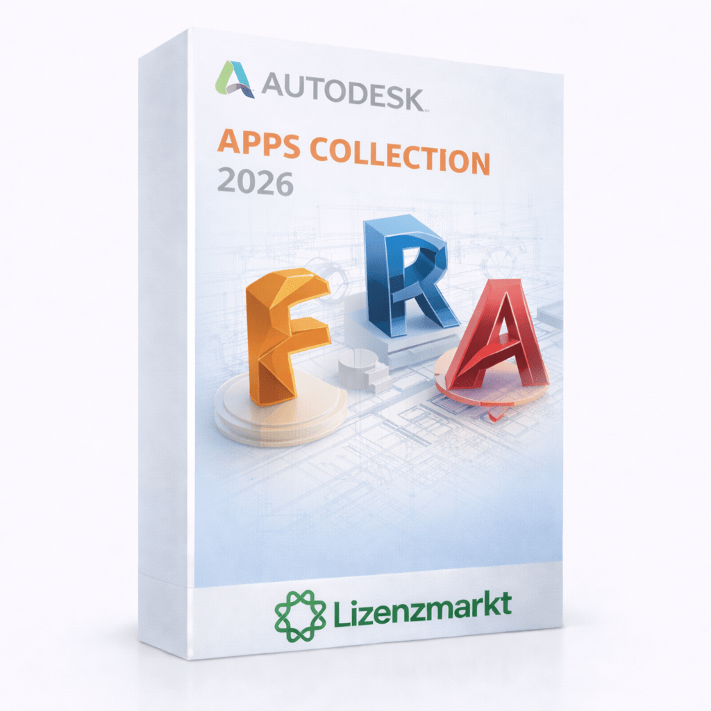 Autodesk Apps Collection 2026 – 3 Jahre Lizenz (Windows/macOS) - lizenzmarkt.netSoftware Suite763877471581