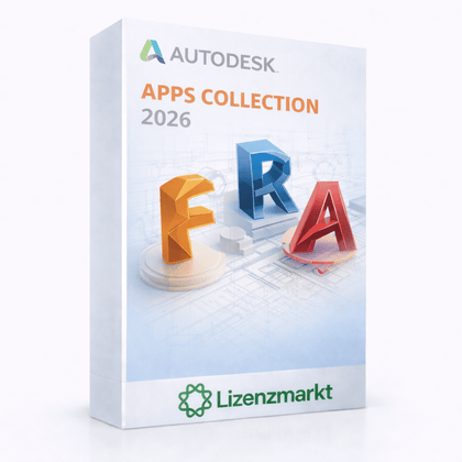 Autodesk Apps Collection 2026 – 1 Jahr Lizenz (Windows/macOS)