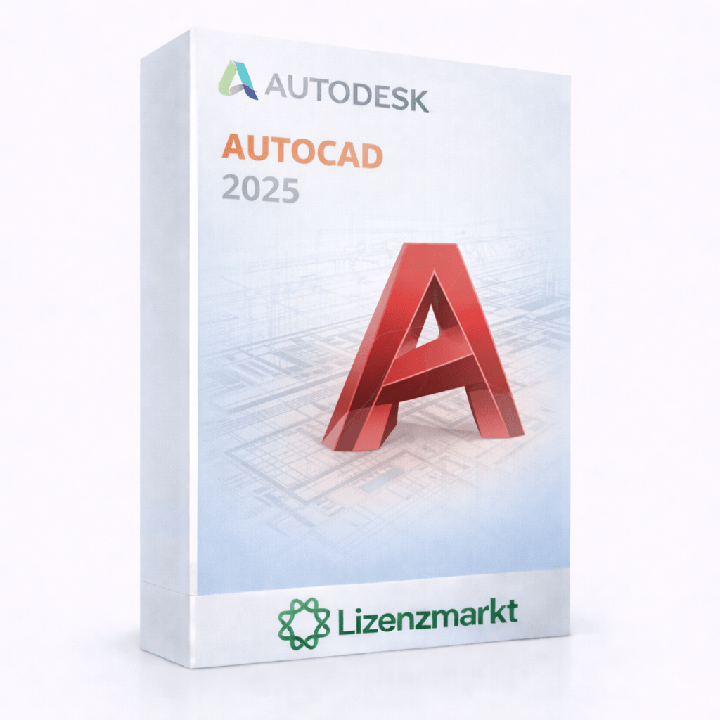 Autodesk AutoCAD 2025 – 3 Jahre Lizenz (Windows &amp; macOS) - lizenzmarkt.netCAD Software08375372