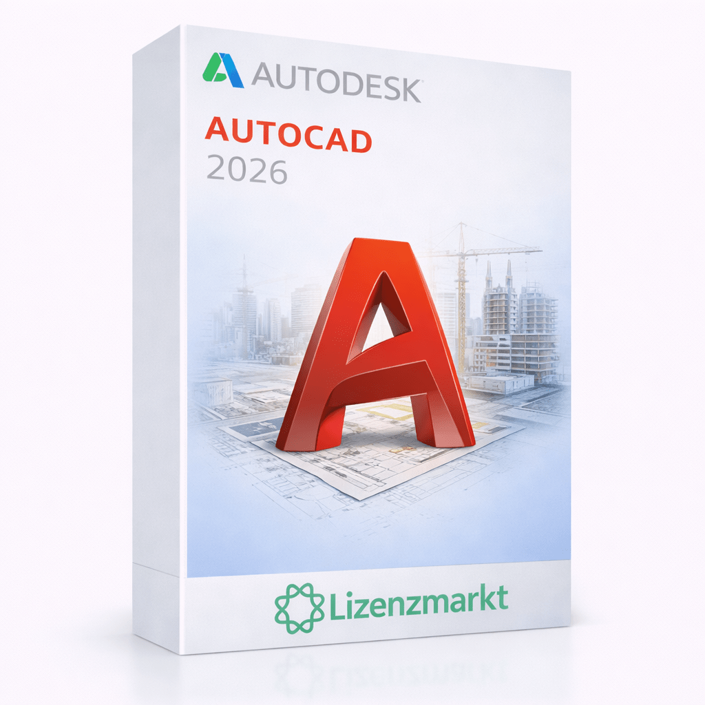 Autodesk AutoCAD 2026 – 1 Jahr Lizenz (Windows) - lizenzmarkt.netCAD Software764225617987