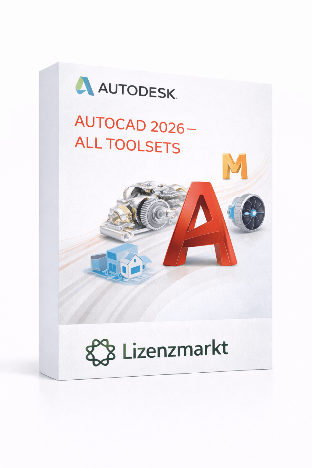 Autodesk AutoCAD 2026 – All Toolsets – 1 Jahr Lizenz (Windows &amp; macOS) - lizenzmarkt.netSoftware Suite769571485859