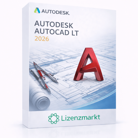 Autodesk AutoCAD LT 2026 – 1 Jahr Lizenz (Windows & macOS) - lizenzmarkt.netCAD Software769845133161