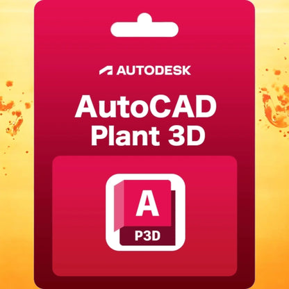 Autodesk AutoCAD Plant 3D 2025 packaging for Windows, featuring advanced tools for engineering and plant design.