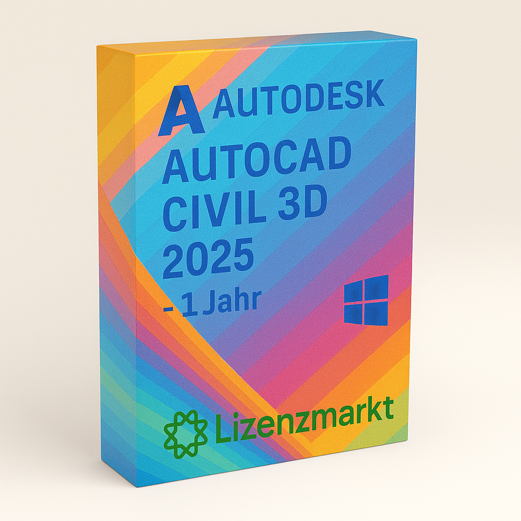 Autodesk Civil 3D 2025 Windows 1-Jahr