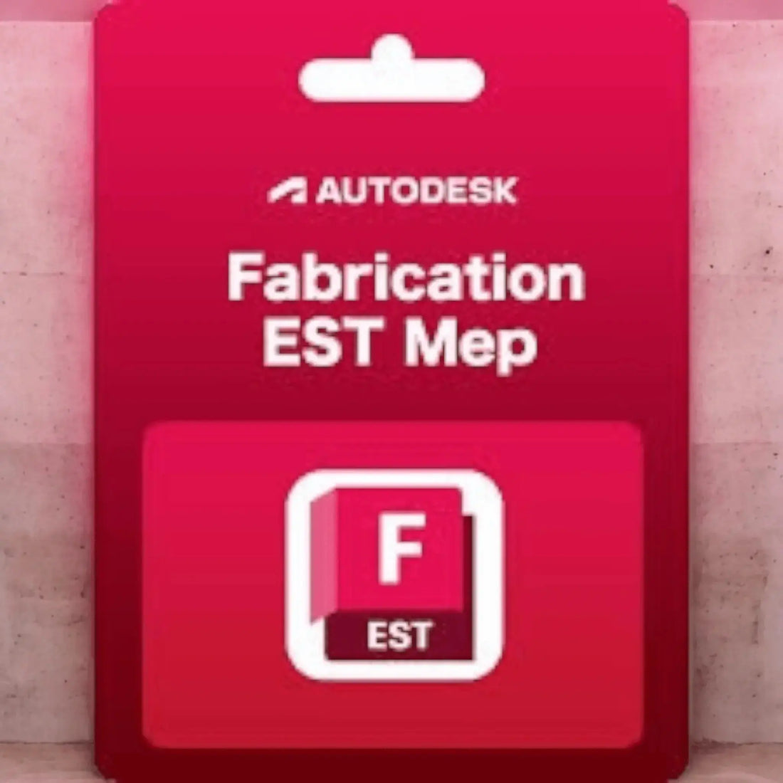 Autodesk Fabrication ESTmep 2025 software package for cost estimating in construction, 1-year Windows license.