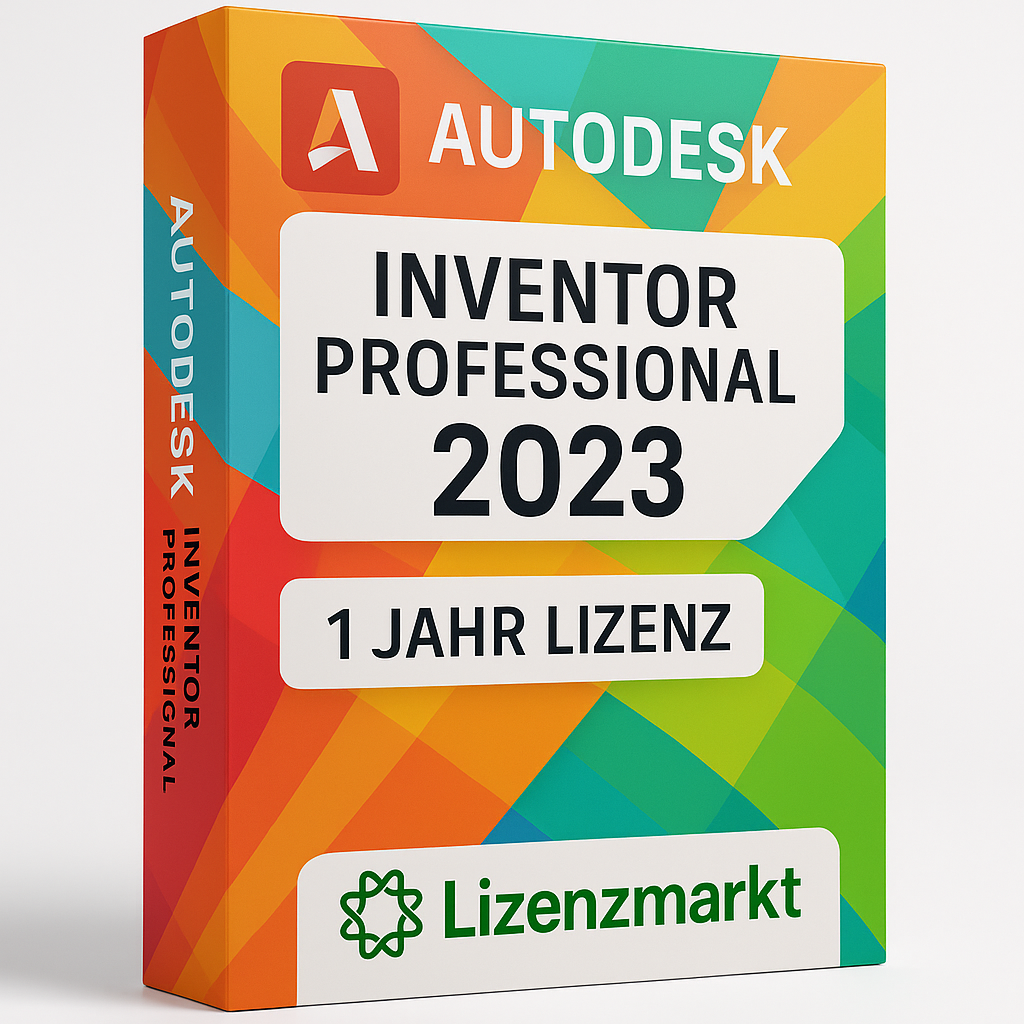 Autodesk Inventor Professional 2023 pour Windows, 1 an