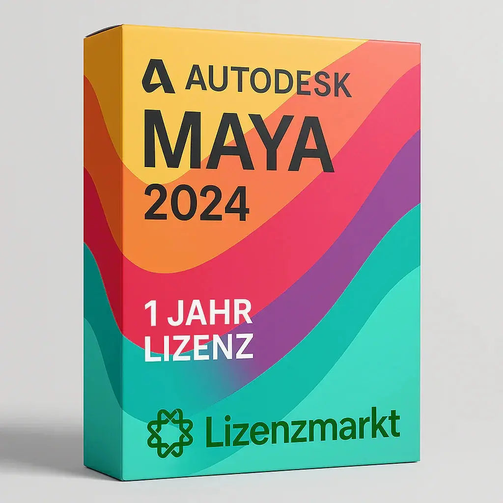 Autodesk Maya 2024 – 1 Jahr Lizenz (Windows) Lizenzmarkt