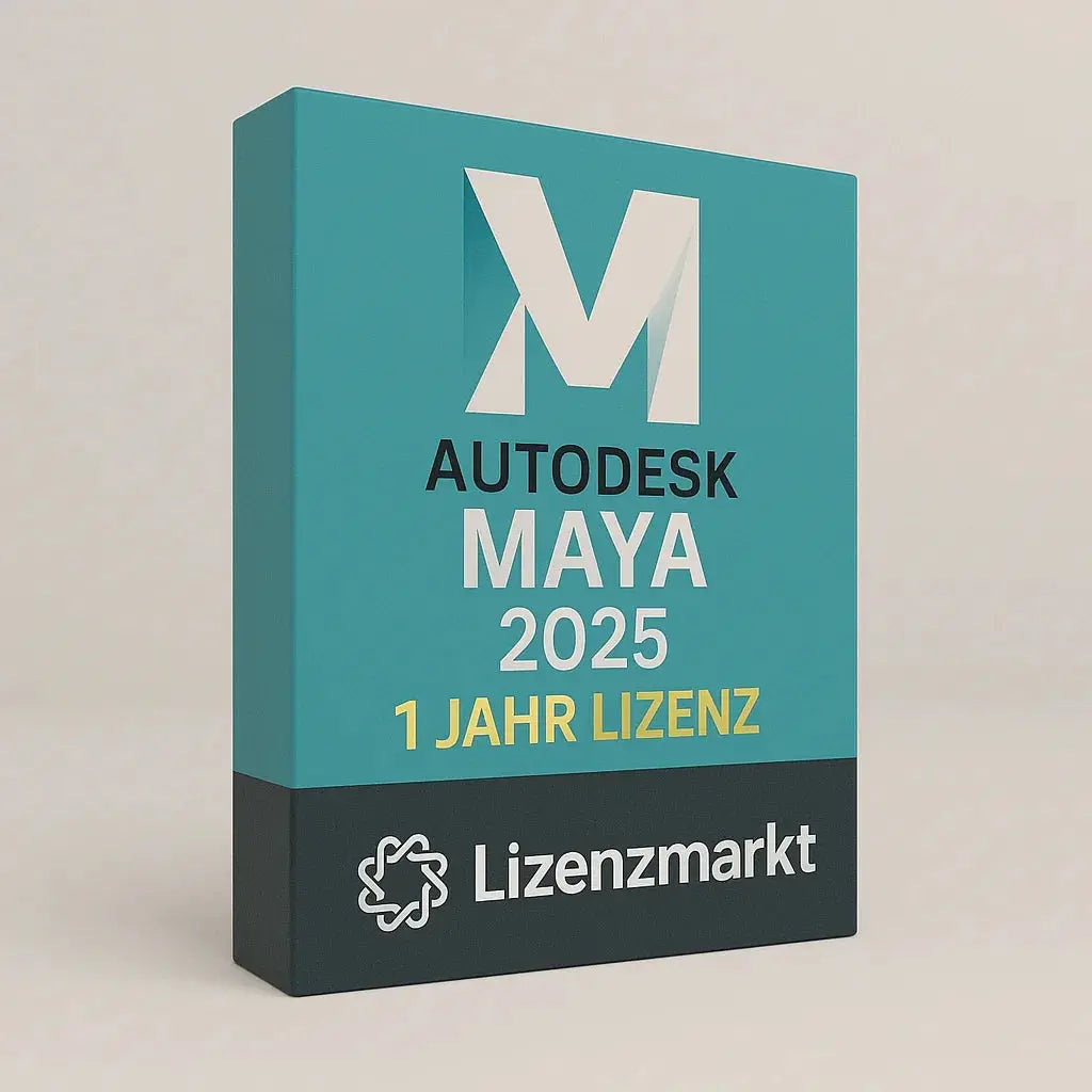 Autodesk Maya 2025 – 1 Jahr Lizenz (Windows) Lizenzmarkt