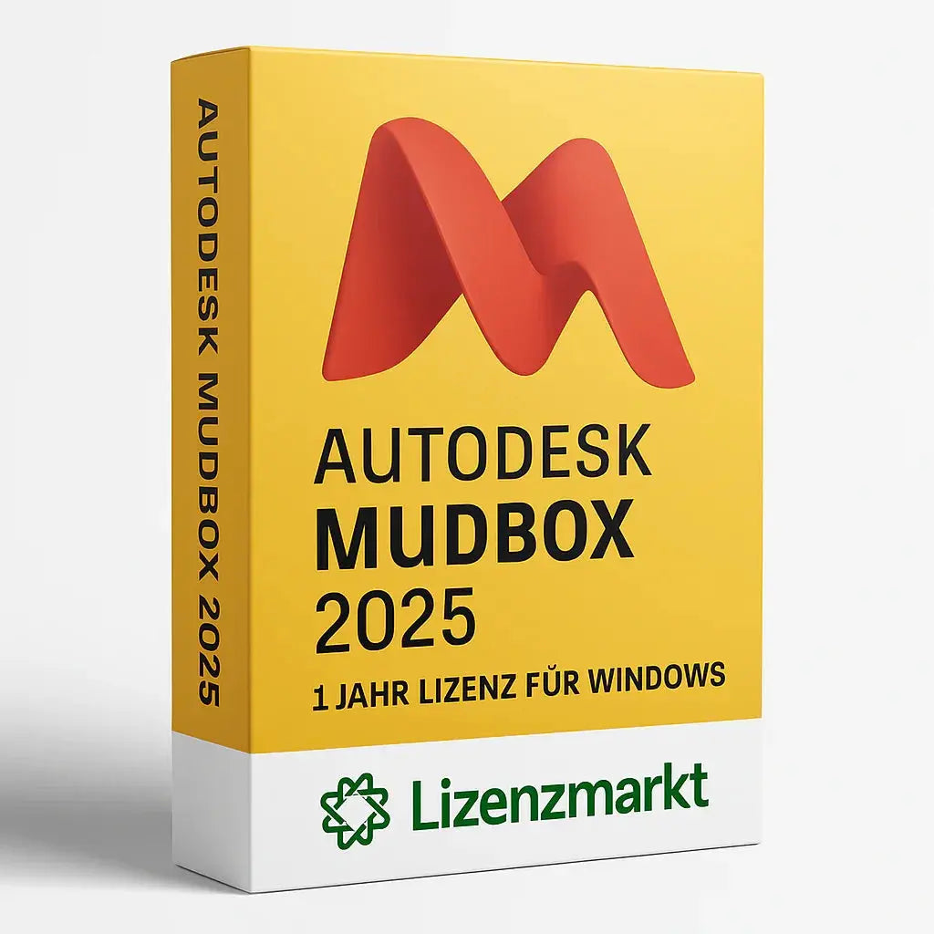 Autodesk Mudbox 2025 – 1 Jahr Lizenz (Windows) Lizenzmarkt
