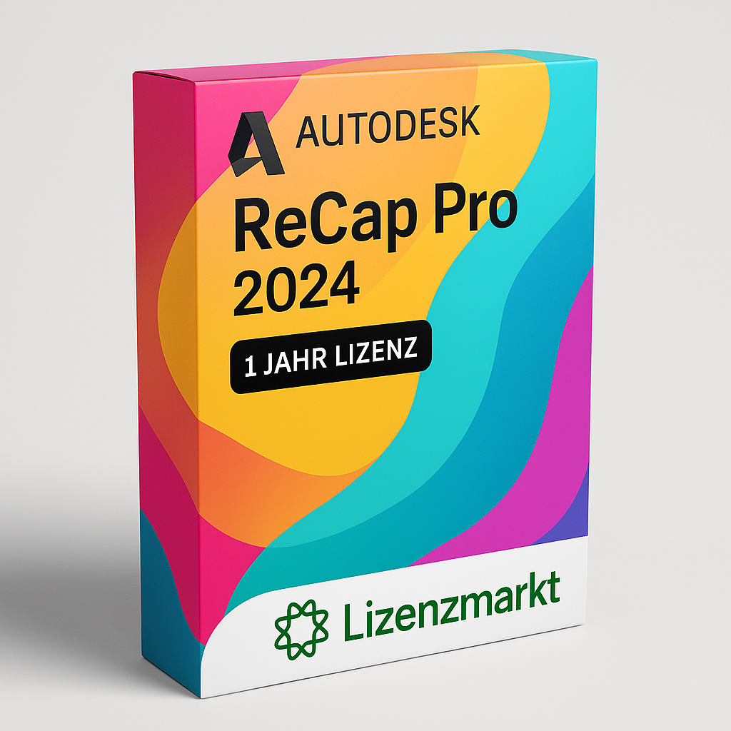 Autodesk ReCap Pro 2024 – 1 Jahr Lizenz