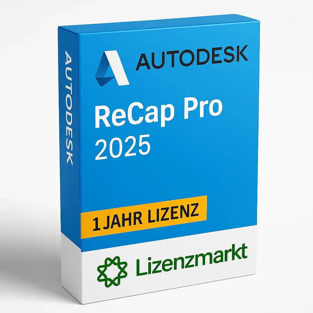 Autodesk ReCap Pro 2025 – 1 Jahr Lizenz (Windows) Lizenzmarkt