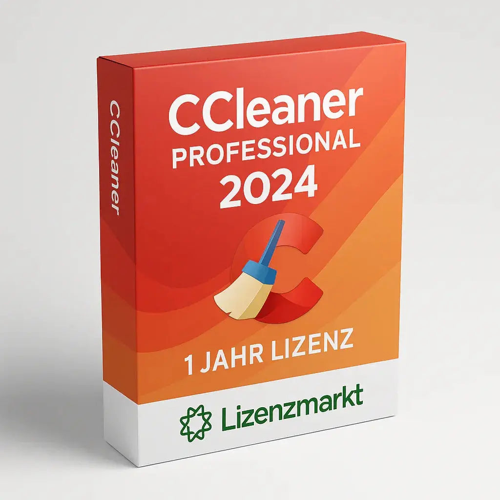 CCleaner Professional 2024 – 1 Jahr Lizenz Lizenzmarkt