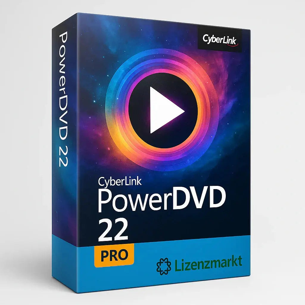 CyberLink PowerDVD 22 Pro Lizenzmarkt