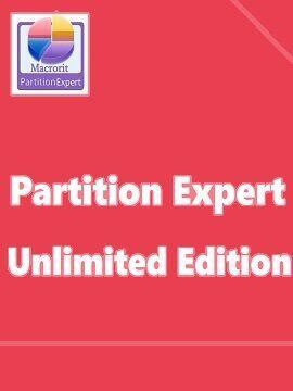 Macrorit Partition Expert Unlimited Edition für Windows - LizenzmarktUnternehmens - &amp; Server - Management