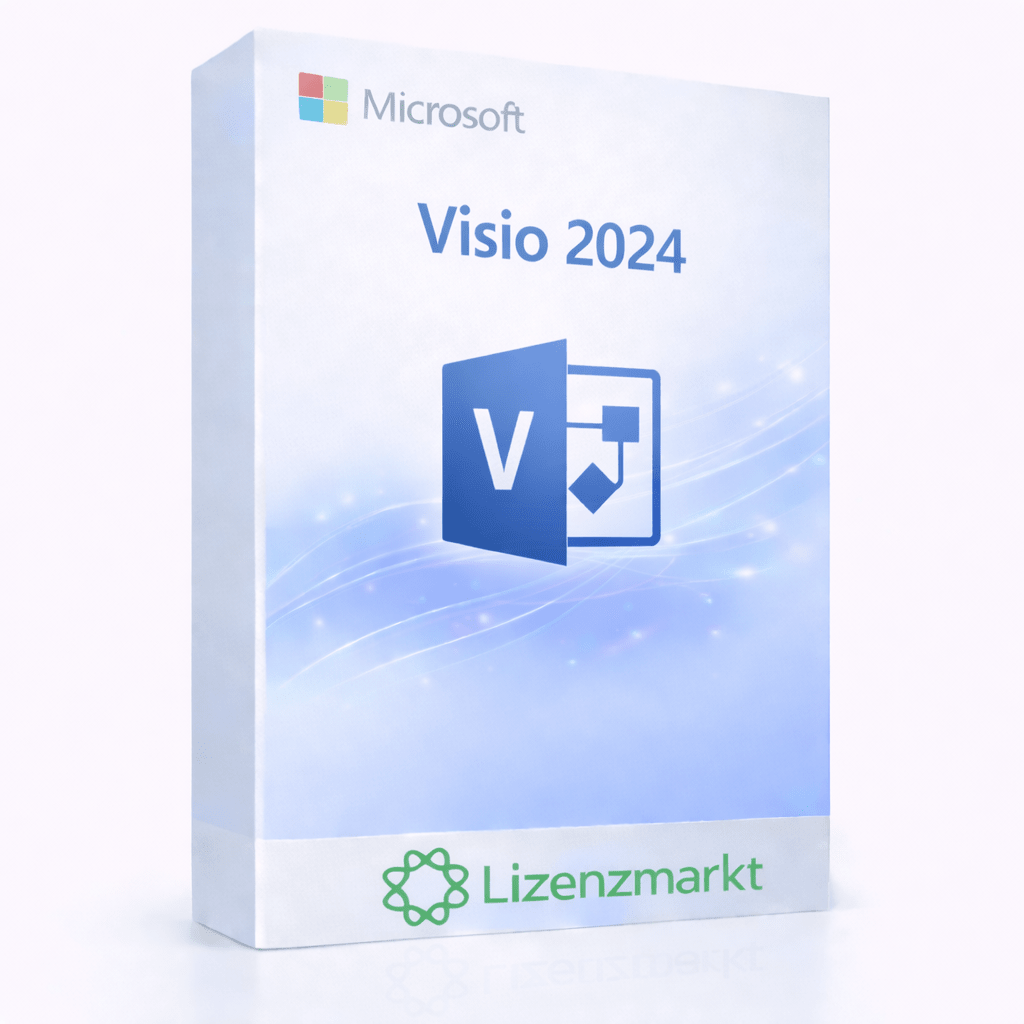 Microsoft Visio 2024 – Vollversion - lizenzmarkt.netDiagramm Software35508300