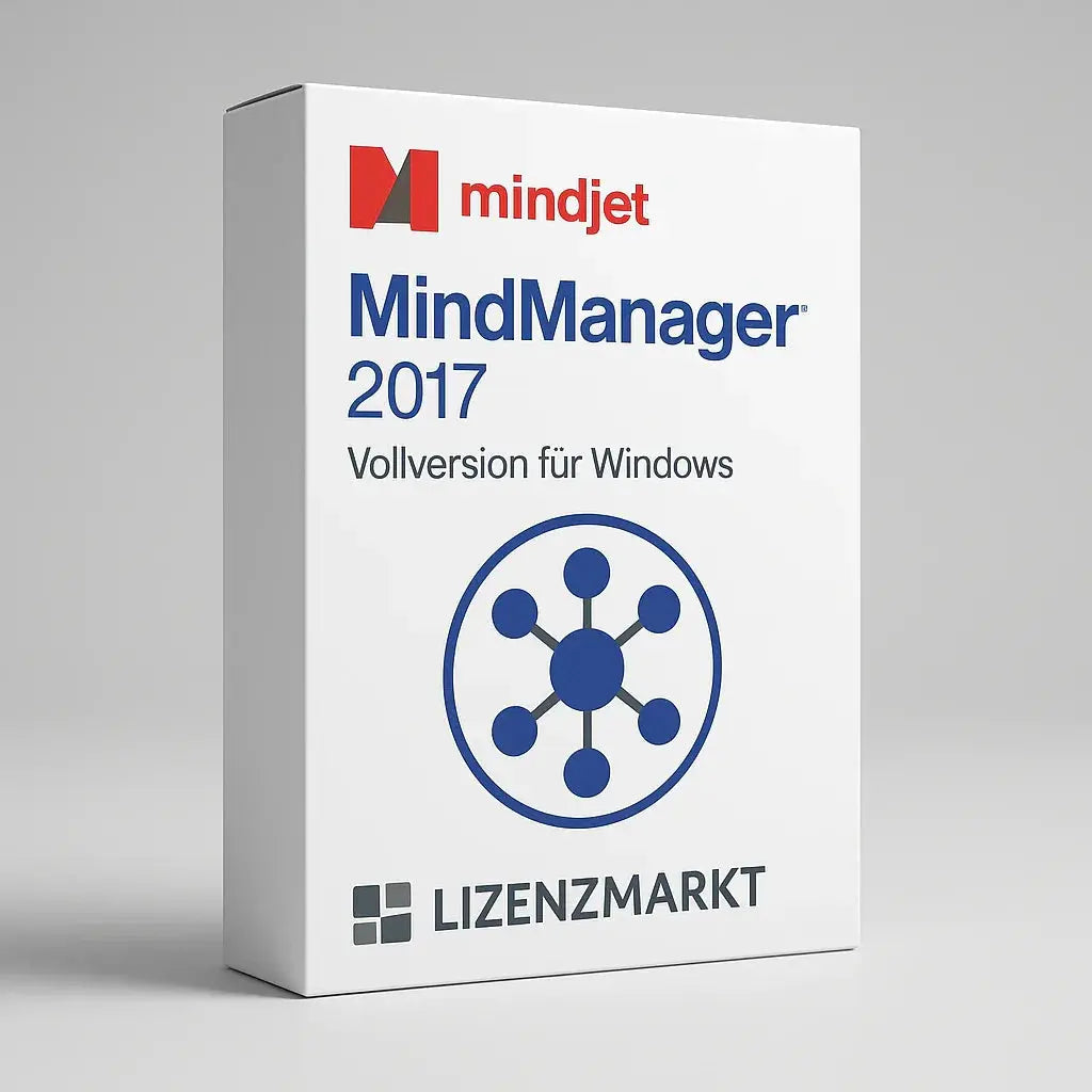 Mindjet MindManager 2017 – Vollversion für Windows (Lifetime-Lizenz) Lizenzmarkt