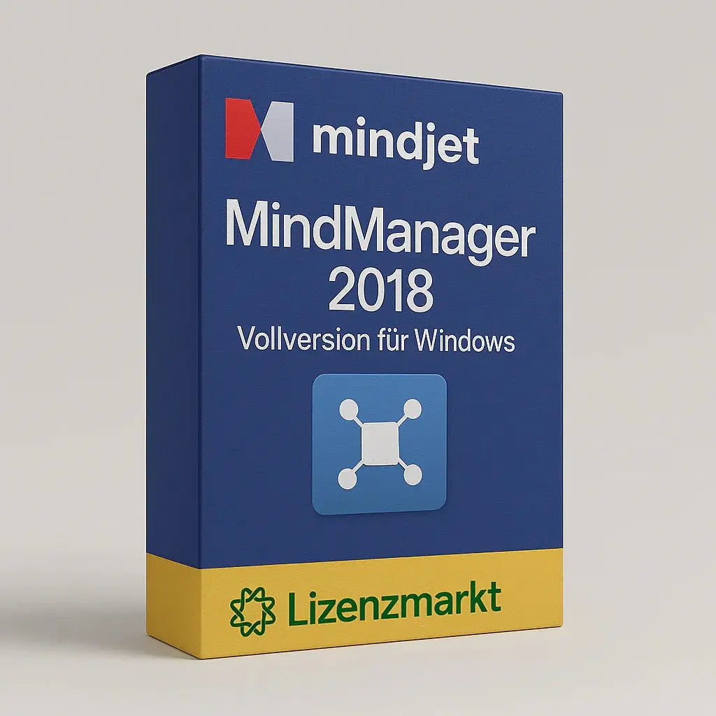 Mindjet MindManager 2018 – Vollversion für Windows (Lifetime-Lizenz) Lizenzmarkt