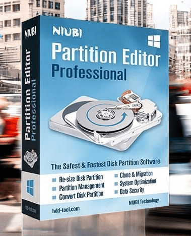 NIUBI Partition Editor Professional Edition für Windows - LizenzmarktFestplatten - &amp; Partitionsverwaltung