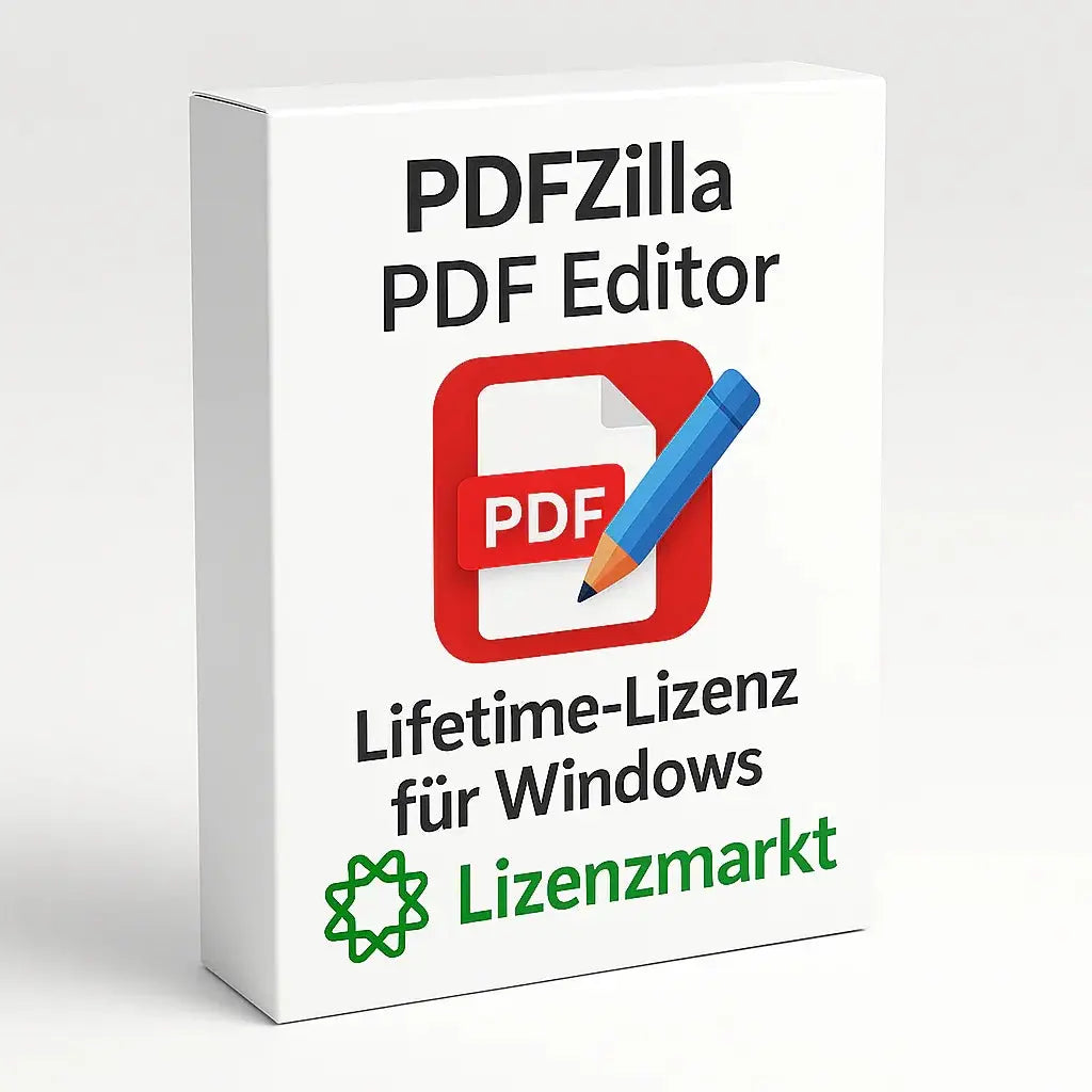 PDFZilla PDF Editor – Lifetime-Lizenz für Windows Lizenzmarkt