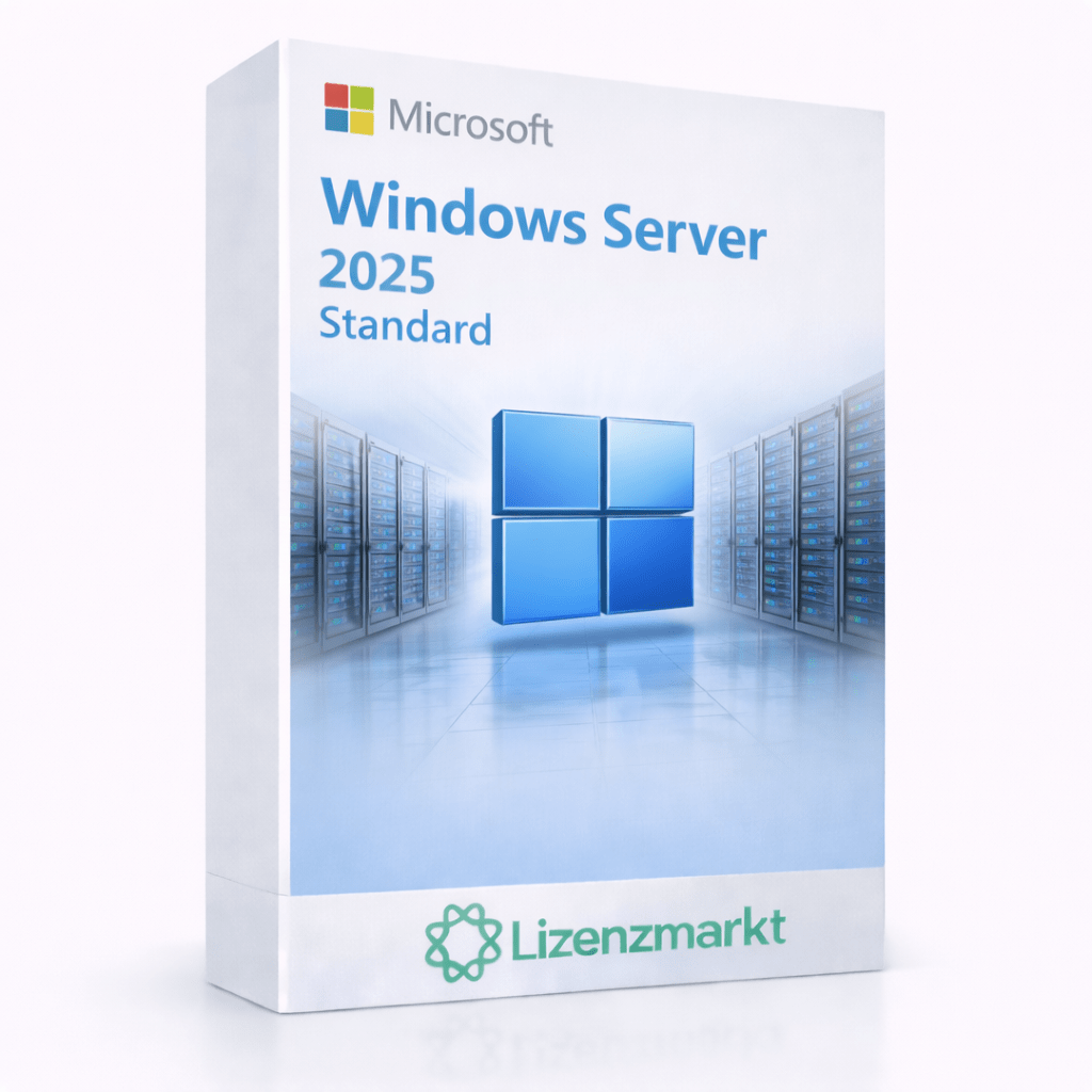 Windows Server 2025 Standard – Vollversion - lizenzmarkt.netServer Software74633292