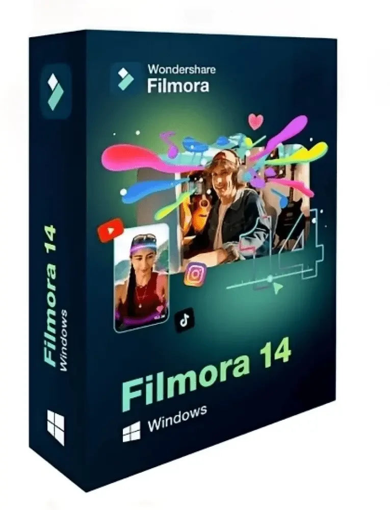 Wondershare Filmora 14 Video Editor – 1 Jahr Lizenz 5 Geräte - Lizenzmarkt