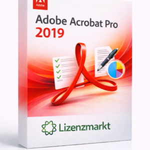 Adobe Acrobat Pro DC 2019 – Mehrsprachige Vollversion