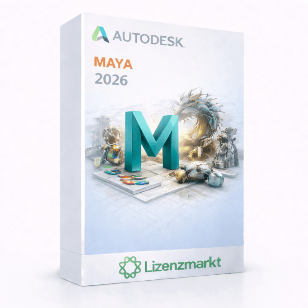 Autodesk Maya 2026 – 1 Jahr Lizenz (macOS)