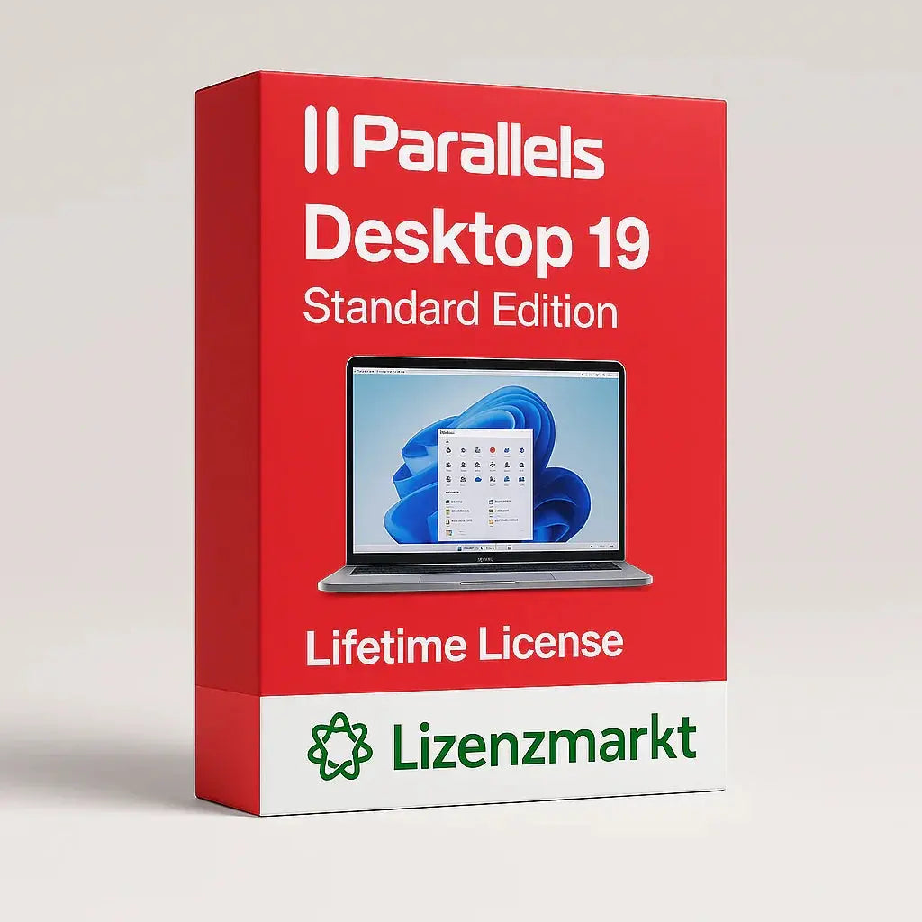 Parallels Desktop 19 Standard Edition für Mac – Lifetime-Lizenz – Schweiz